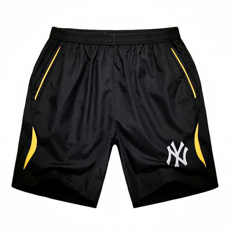Men's New York Yankees Black Gold Stripe MLB Shorts,We sell and wholesale Men's New York Yankees Black Gold Stripe MLB Shorts on line form chian!